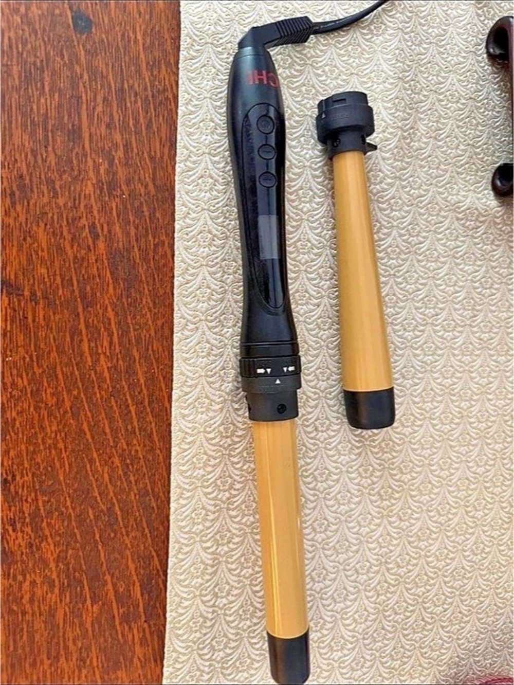 CHI Interchangeable Curling Wand Kit Black & Brown